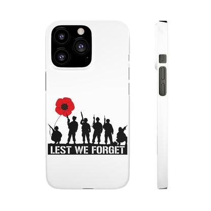 Leeds United "LEST WE FORGET"  Snap Case