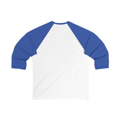Leeds Unisex 3/4 Sleeve Baseball  Tee: Triple Leeds Edition