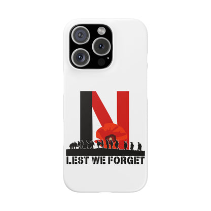 Leeds United "LEST WE FORGET"  Snap Case