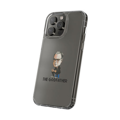 Clear Phone Case - Cartoon Bielsa the Godfather