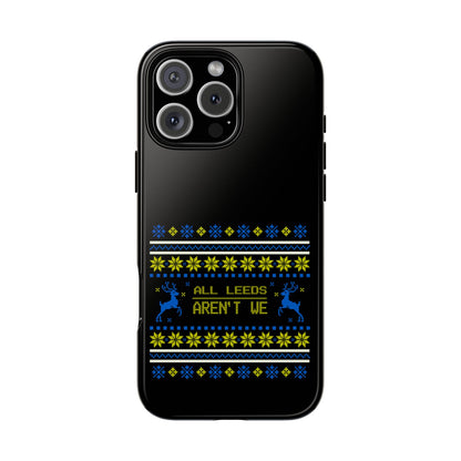 LUFC 'All Leeds Aren't We' Phone  Case: Christmas Edition