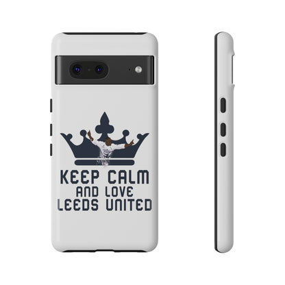 Tøft telefonveske - Keep Calm and Love Leeds United