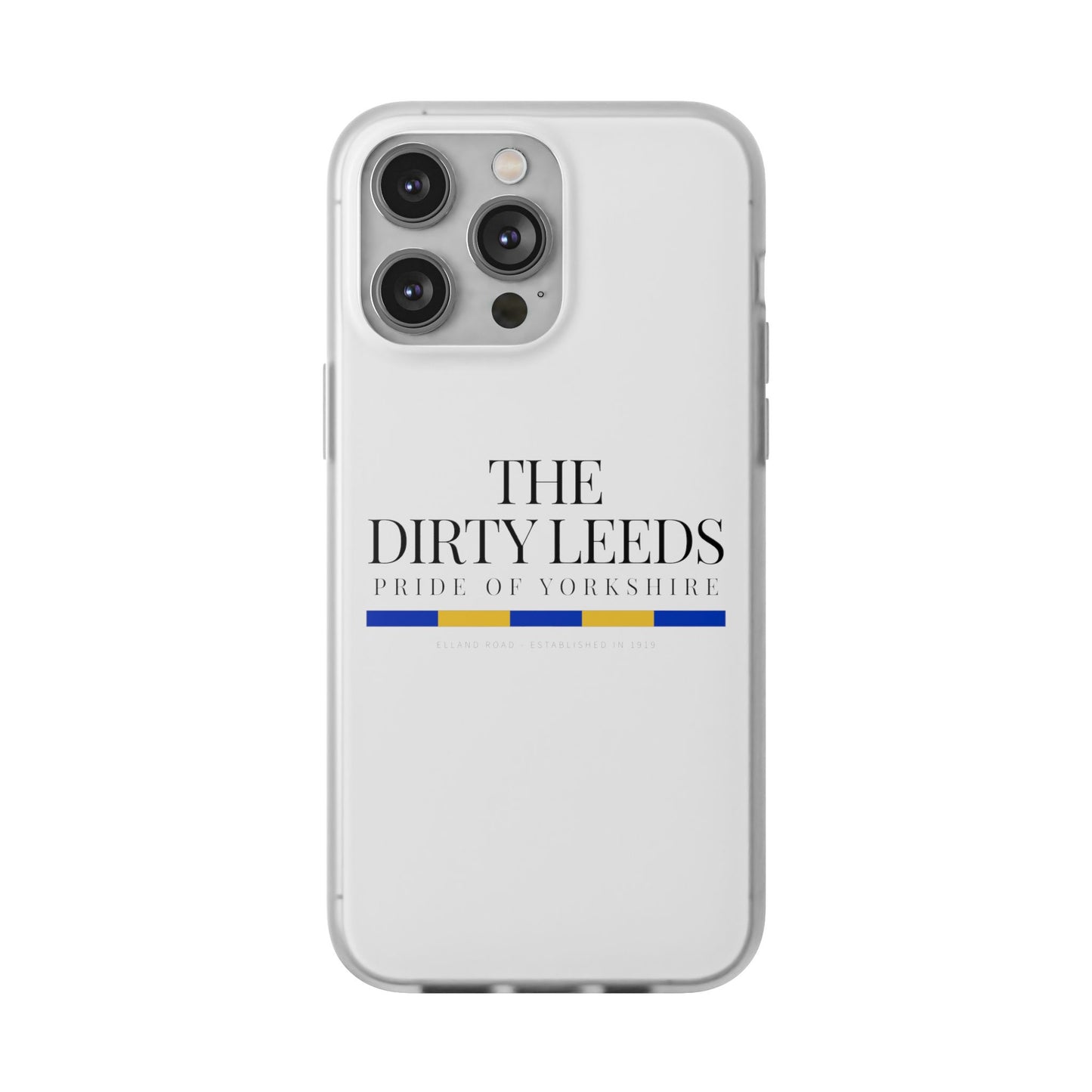 LUFC “The Dirty Leeds: Pride of  Yorkshire” Flexi Phone Case - Lufcnews.co.uk