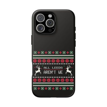 LUFC 'All Leeds Aren't We' Phone  Case: Christmas Edition - Lufcnews.co.uk