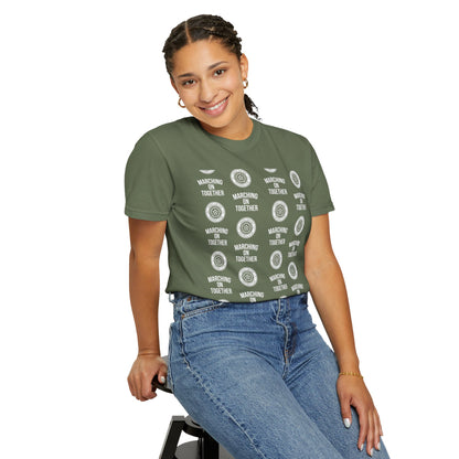 LUFC News Graphic Tee Garment-Dyed Unisex T-Shirt