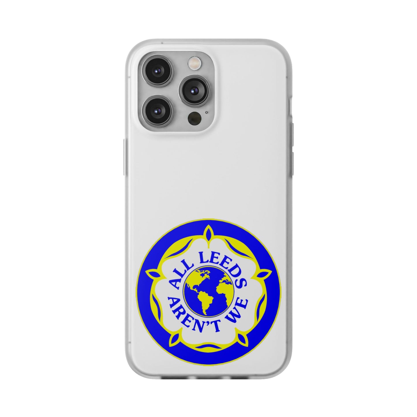 LUFC 'All Leeds Aren't We' Retro  Football: Flexi Case