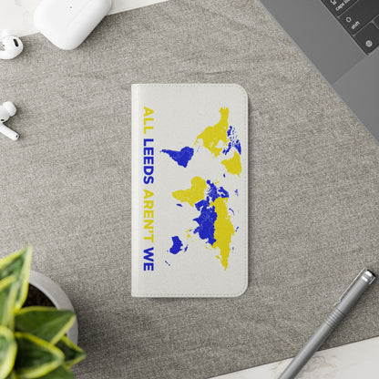 LUFC  "All Leeds Aren't We" Flip  Case Phone Wallet