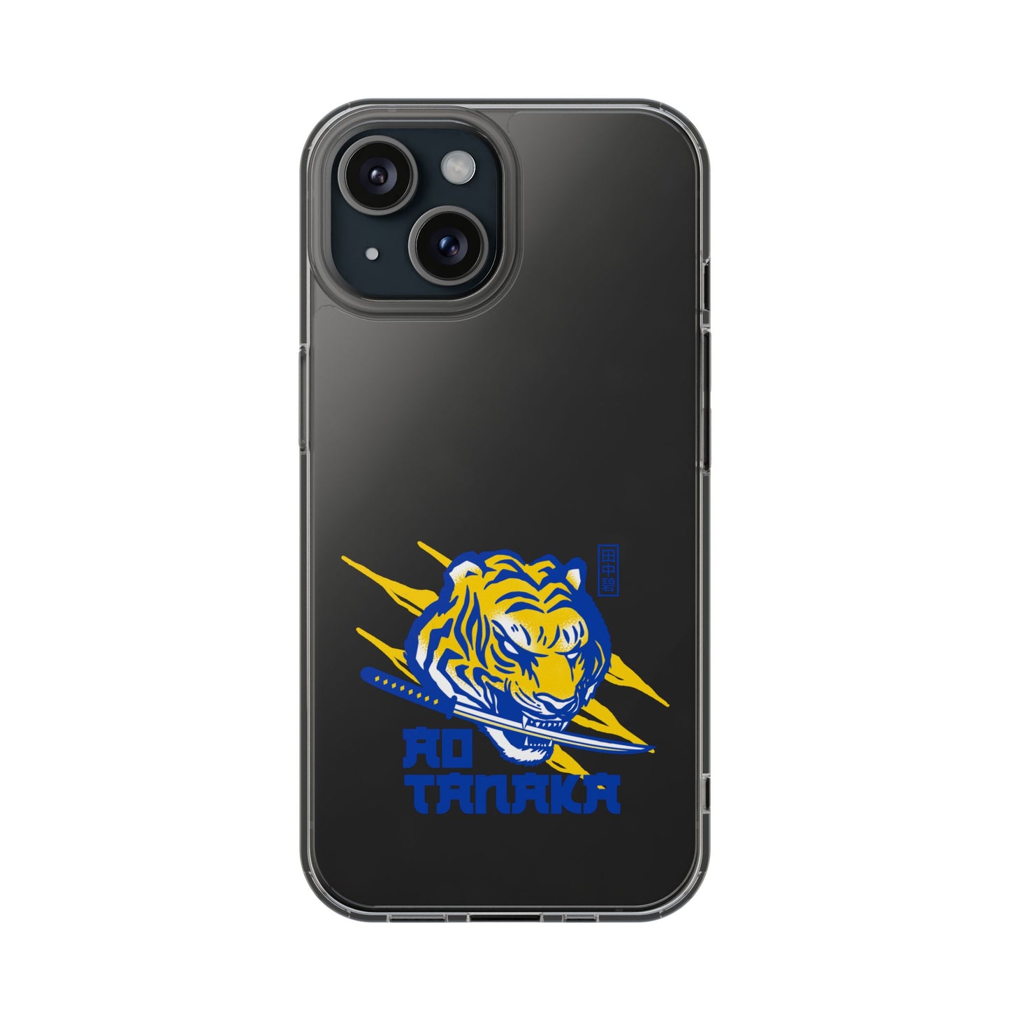 Leeds United “AO TANAKA” Clear  Impact-Resistant Case