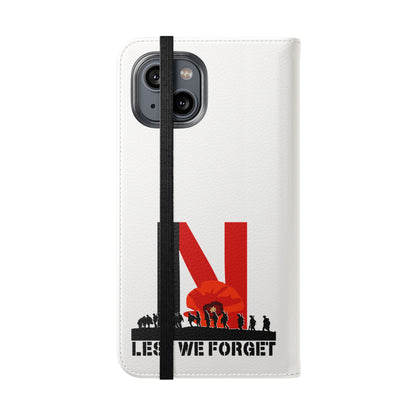 Leeds United "LEST WE FORGET"  Flip Case Phone Wallet