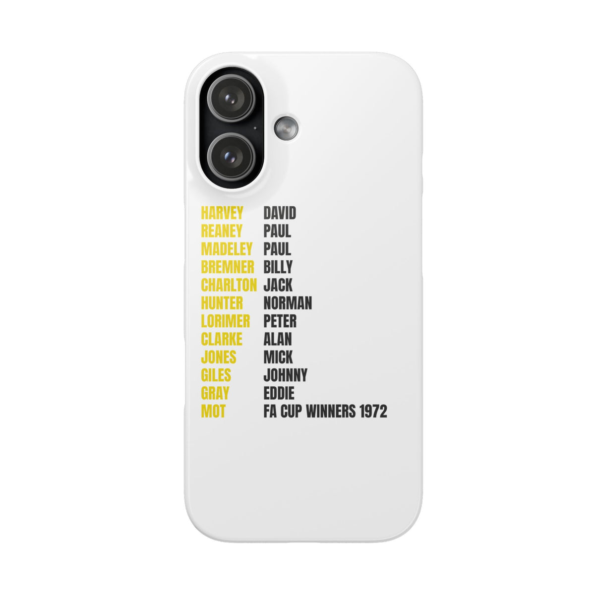 Snap Phone Case - 1972 FA Cup Winners