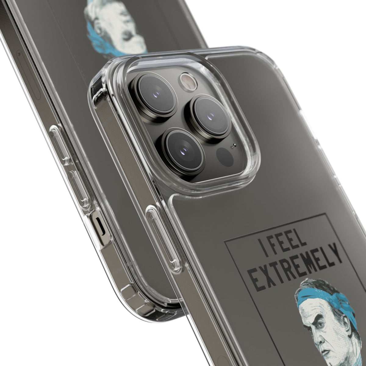 Clear Phone Case - Bielsa I feel Extremely Happy