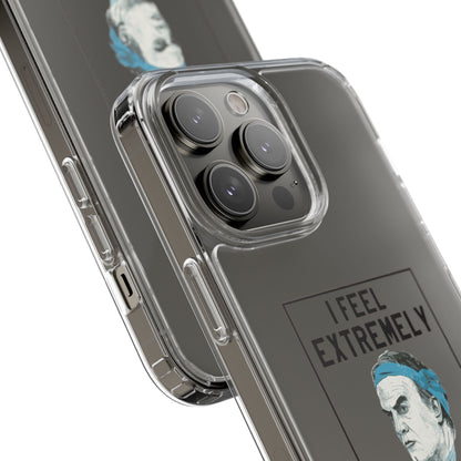 Clear Phone Case - Bielsa I feel Extremely Happy