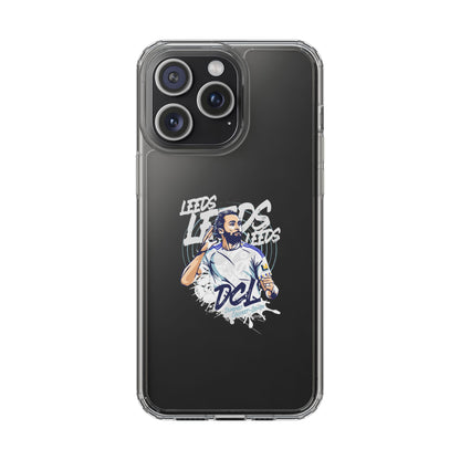 LUFC News “LEEDS: Dominic  Calvert-Lewin” Clear Phone Case - Lufcnews.co.uk