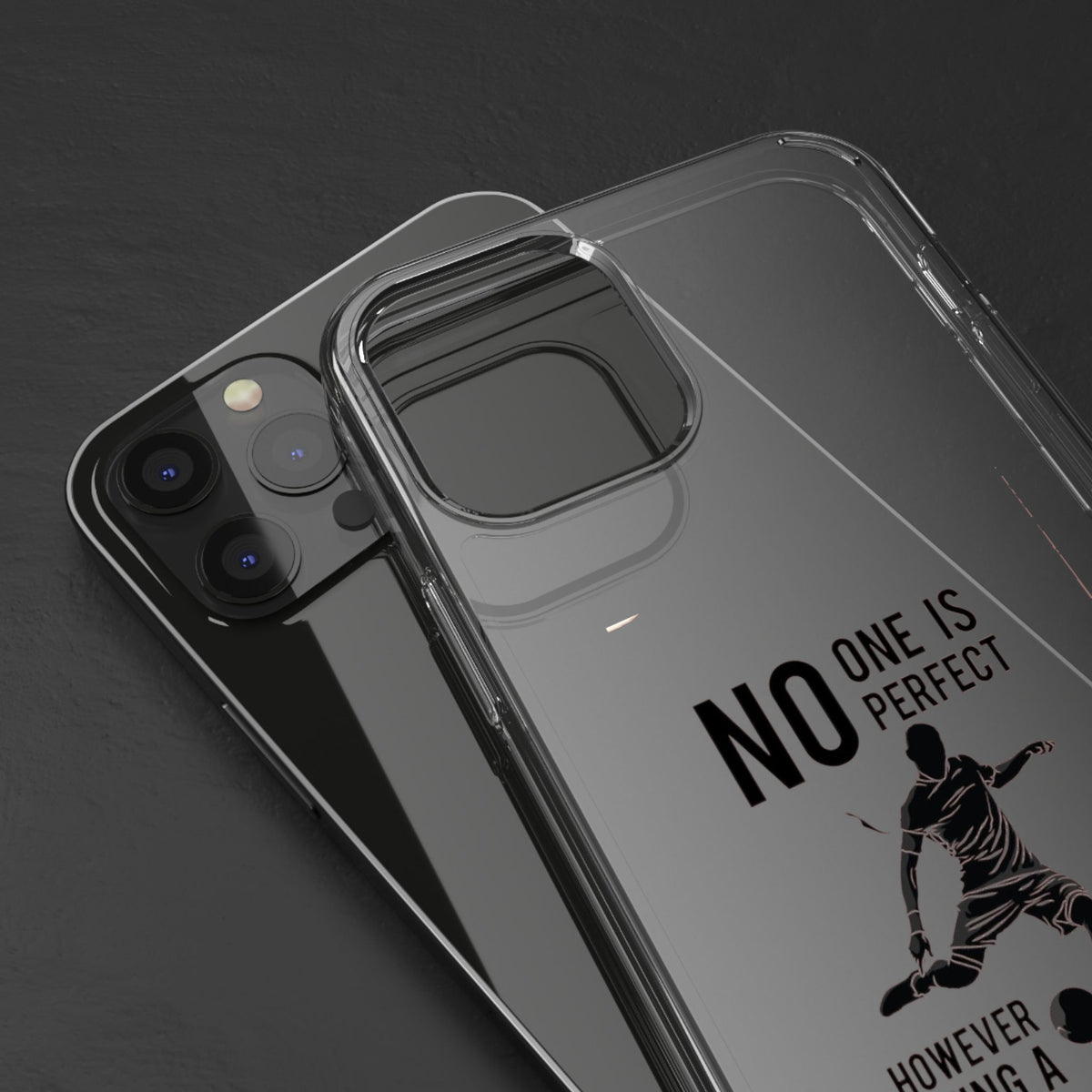 Clear Phone Case - No One is Perfect However Being Leeds Fan is Close Enough