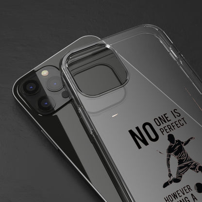 Clear Phone Case - No One is Perfect However Being Leeds Fan is Close Enough