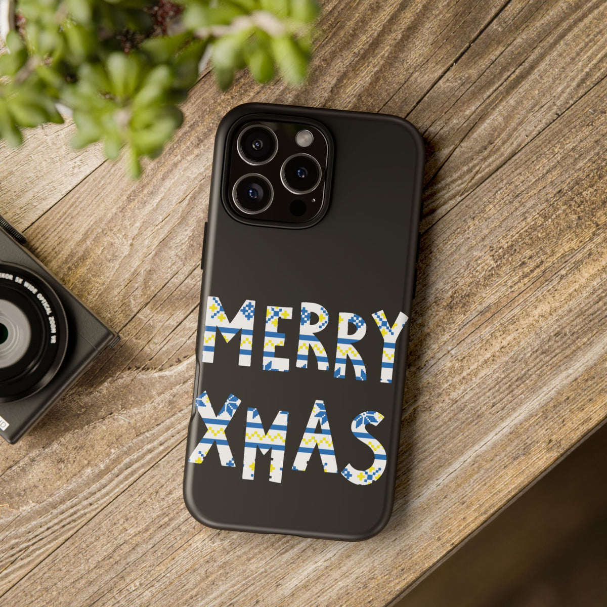 Leeds United 'Merry Xmas' Phone Case: Christmas Edition