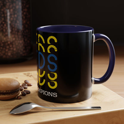 Leeds United “The Champions” Accent  Mug