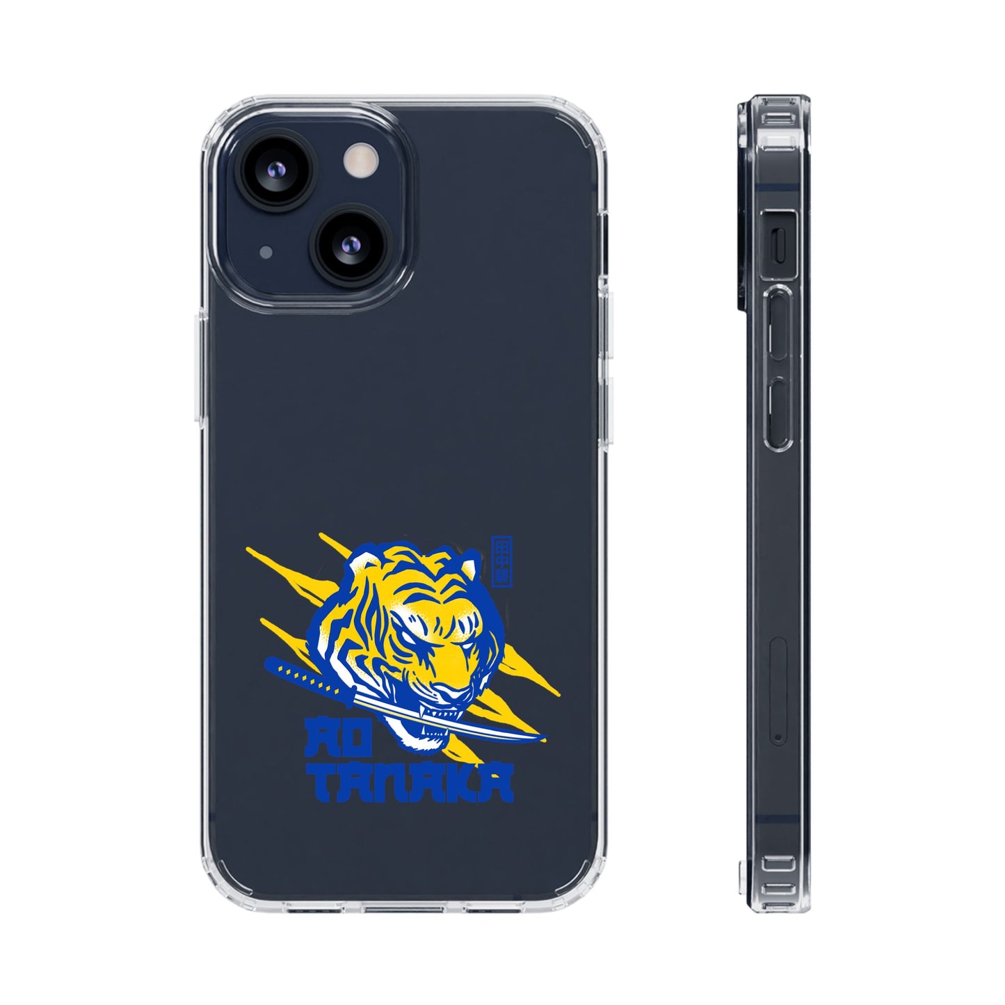 Leeds United “AO TANAKA” Clear  Impact-Resistant Case