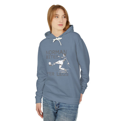 LUFC “Norman Bites Yer Legs” Hoodie