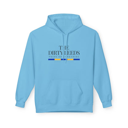 LUFC “The Dirty Leeds: Pride of  Yorkshire” Softstyle Fleece Hoodie - Lufcnews.co.uk