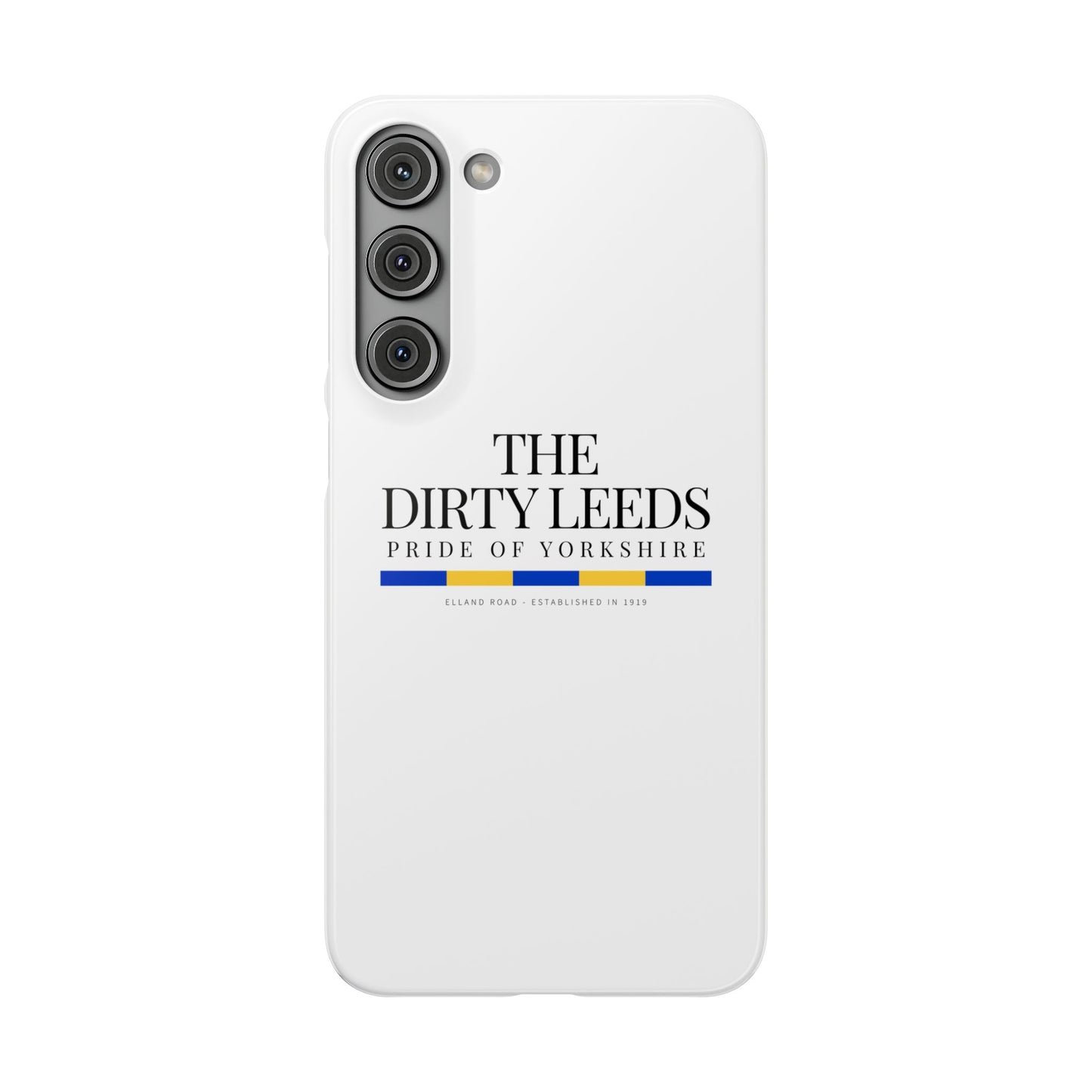 LUFC “The Dirty Leeds: Pride of  Yorkshire” Snap Case