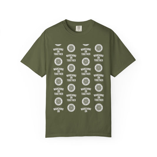 LUFC News Graphic Tee Garment-Dyed Unisex T-Shirt