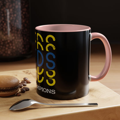 Leeds United “The Champions” Accent  Mug