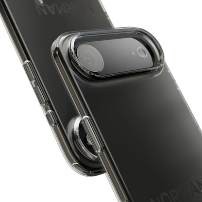 Leeds United Norman Bites 'YER  LEGS' Clear Impact-Resistant Case