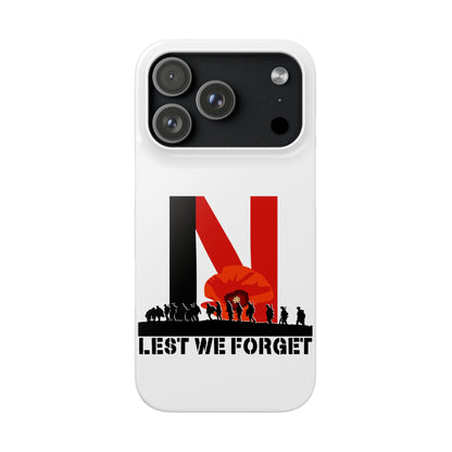 Leeds United "LEST WE FORGET"  Snap Case