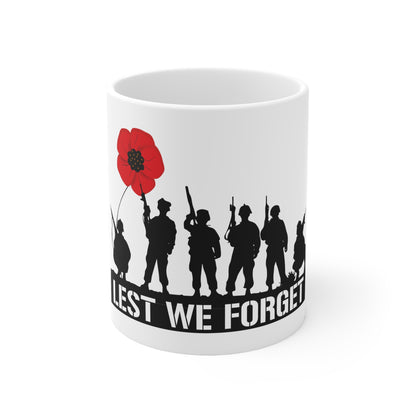 LUFC “Lest We Forget” Soldier Tribute  Beer Mug