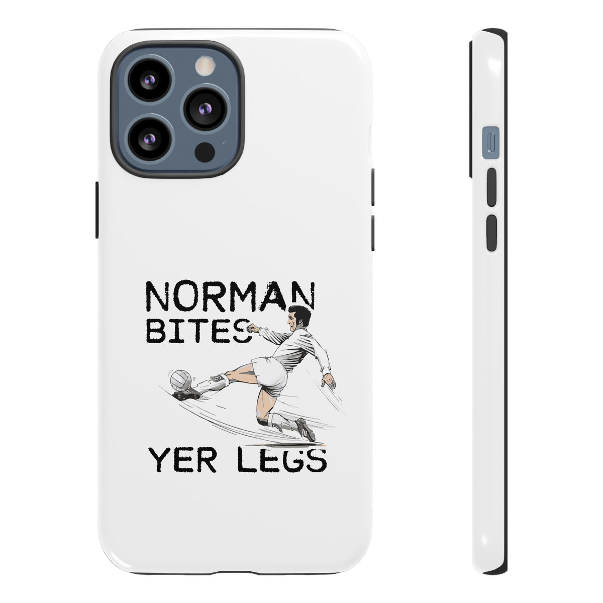 Leeds United NORMAN BITES 'YER LEGS' Phone Case