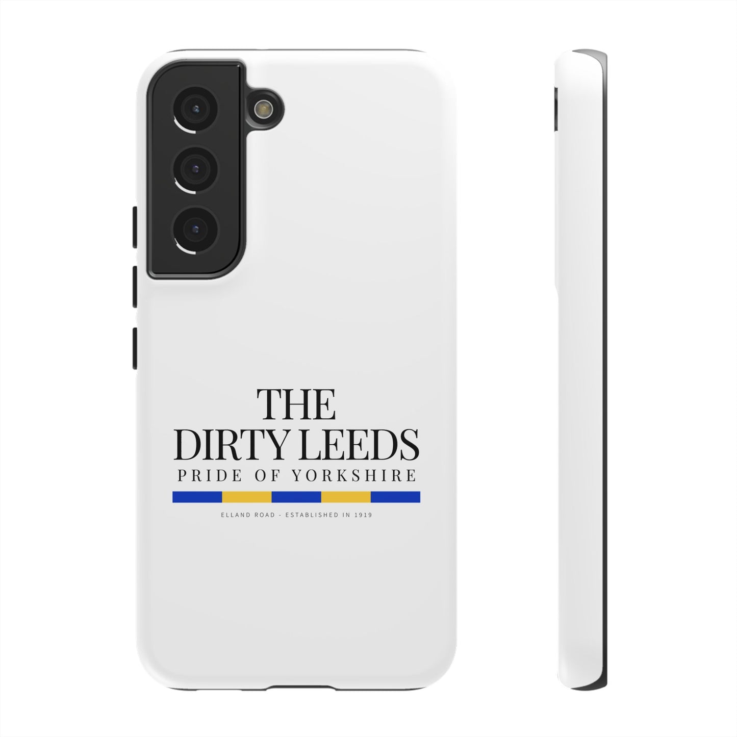 LUFC “The Dirty Leeds: Pride of  Yorkshire” Phone Case - Lufcnews.co.uk