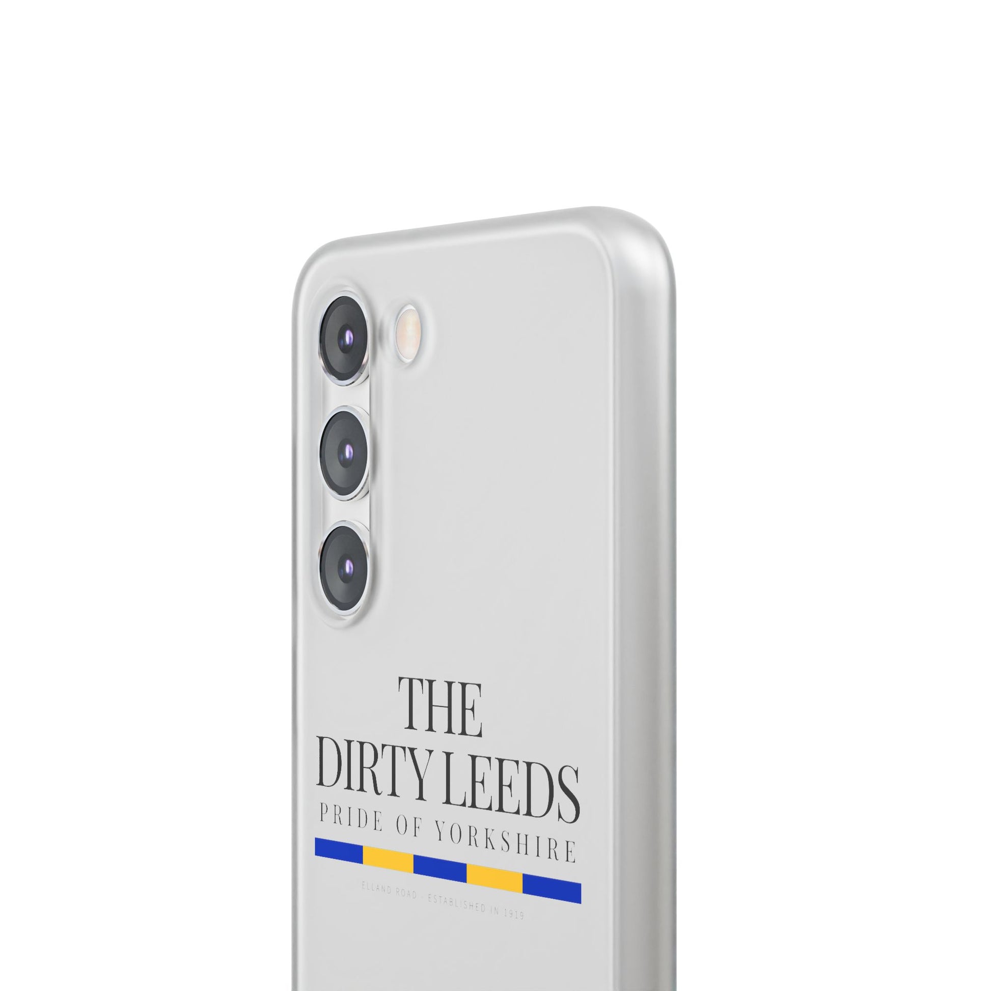 LUFC “The Dirty Leeds: Pride of  Yorkshire” Flexi Phone Case - Lufcnews.co.uk