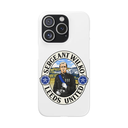 LUFC "SERGEANT WILKO" Leeds  United: Snap Case