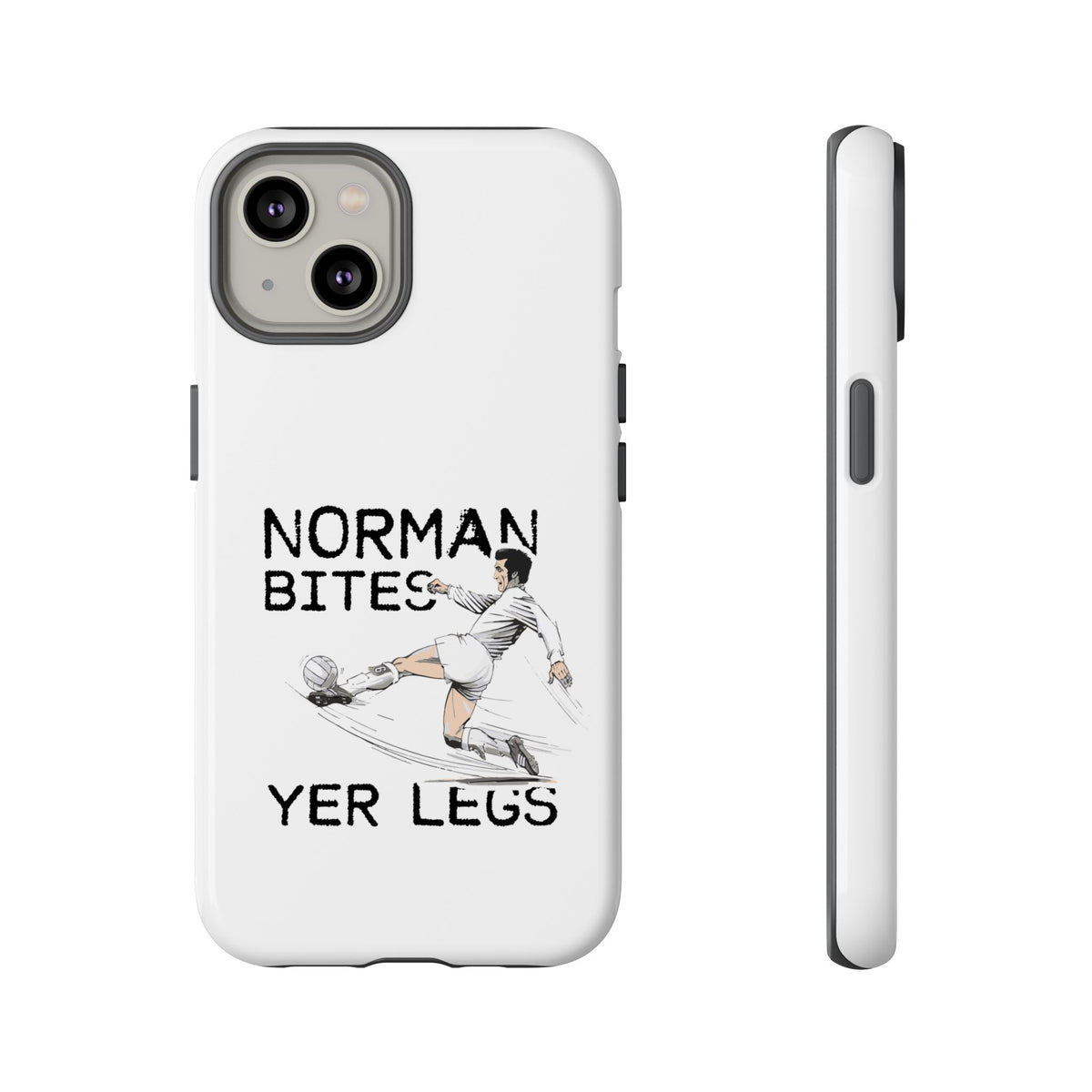Leeds United NORMAN BITES 'YER LEGS' Phone Case