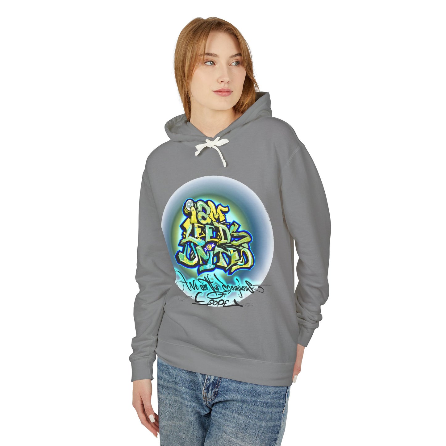 LUFC "I am Leeds United" Hoodie  Lightweight Unisex
