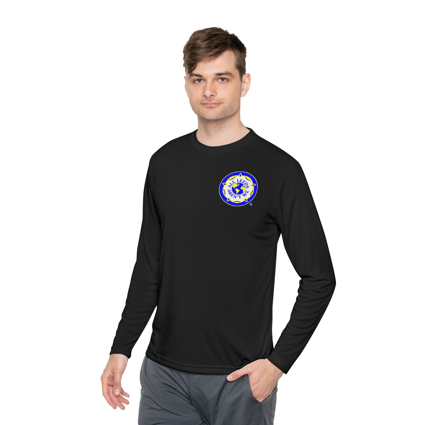 Leeds Unisex Long Sleeve T-Shirt: Earthy Emblem Edition