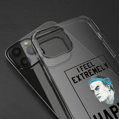 Clear Phone Case - Bielsa I feel Extremely Happy