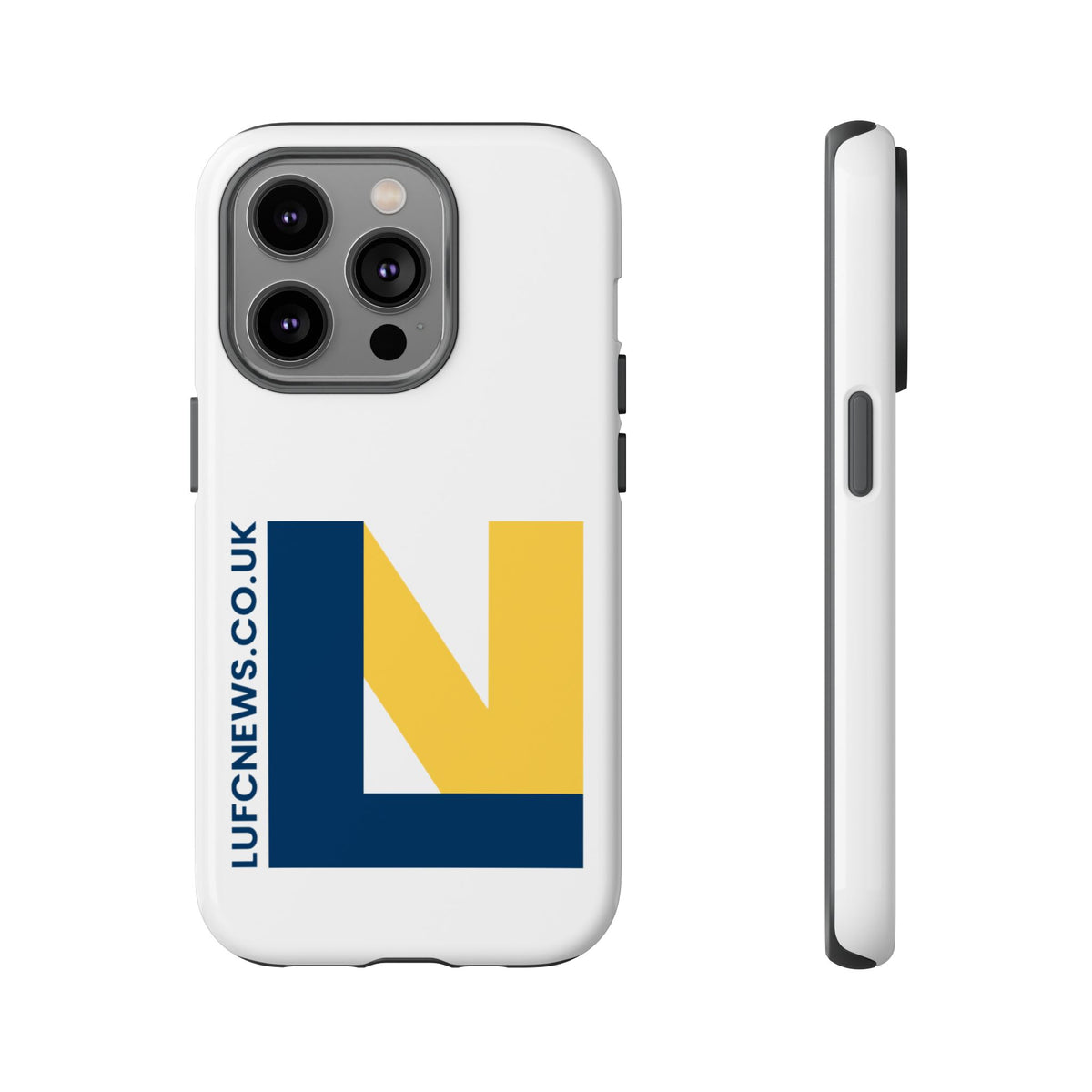 Leeds United 'LUFCNEWS.CO.UK' Phone Case