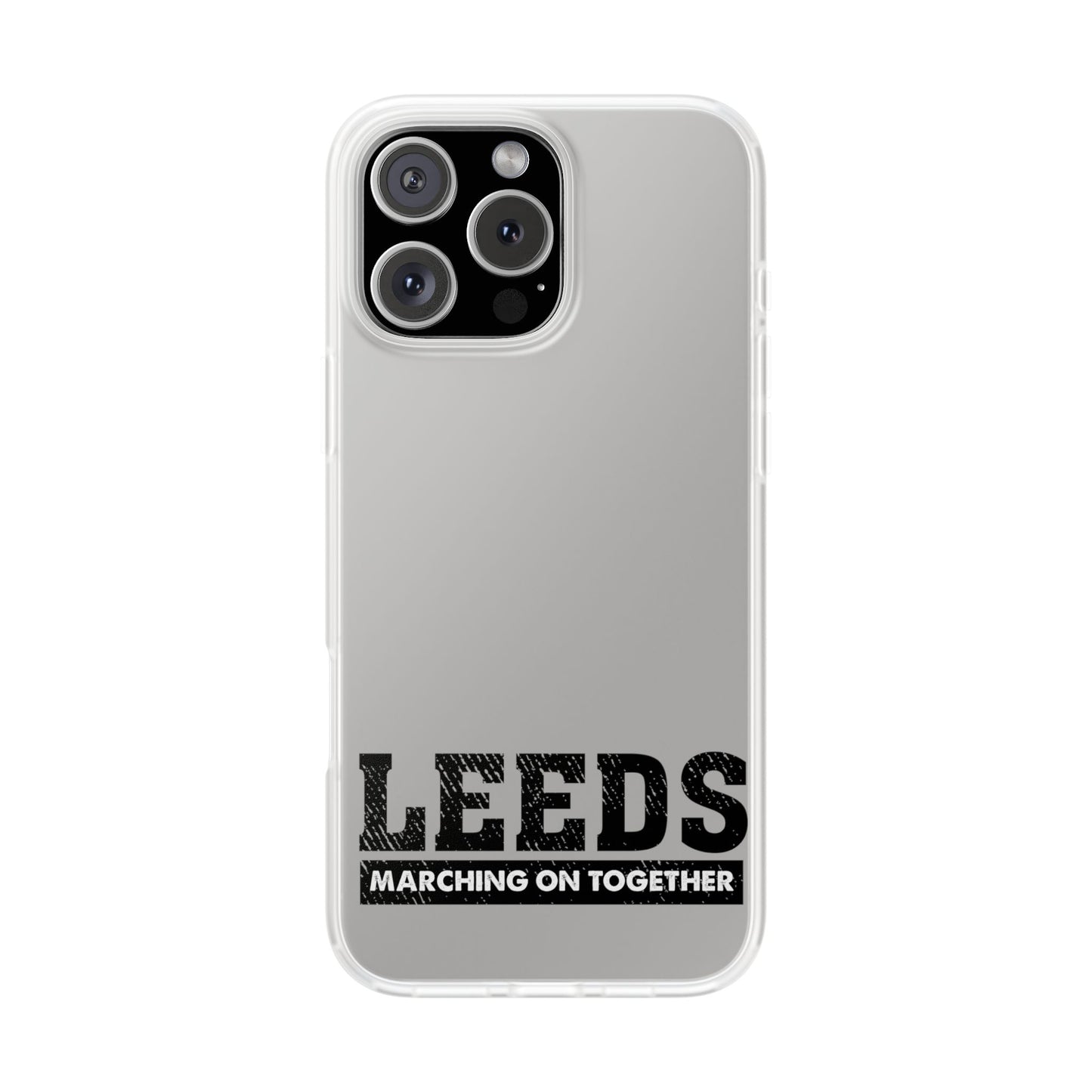 LUFC 'LEEDS: MARCHING ON  TOGETHER' Flexi Case