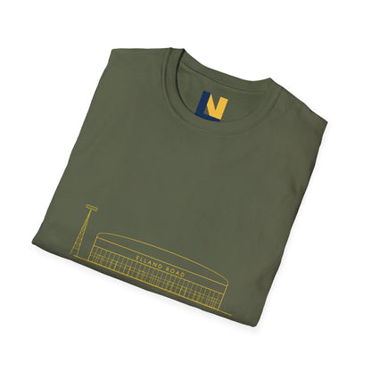Elland Road Line Art Leeds T-Shirt