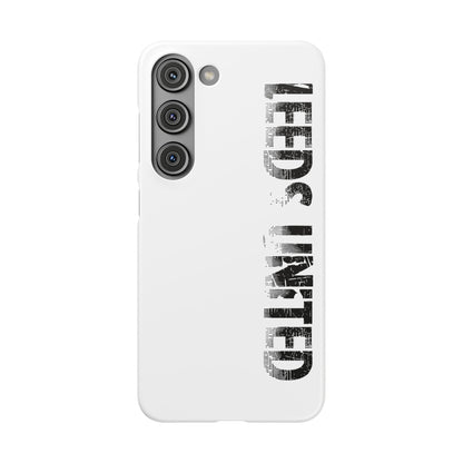 04 Snap Phone Case — "All Leeds Aren't We" Blue & Yellow Emblem