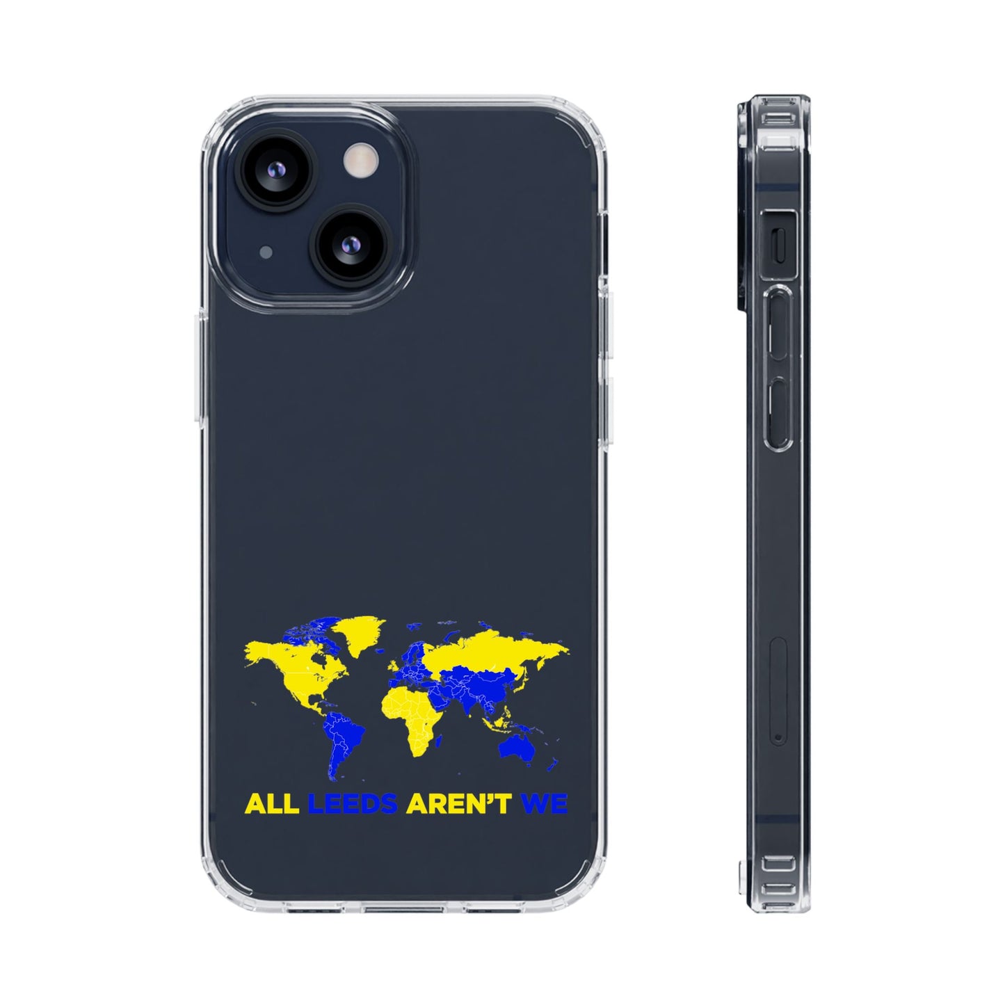 LUFC “All Leeds Aren’t We” Clear  Impact-Resistant Case