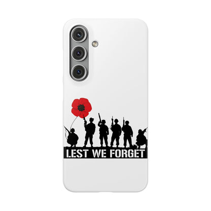 Leeds United "LEST WE FORGET"  Snap Case