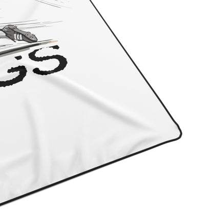 LUFC “Norman Bites Yer Legs”  Remembrance Day Snuggle Blanket:  Cozy Tribute to a Leeds Legend