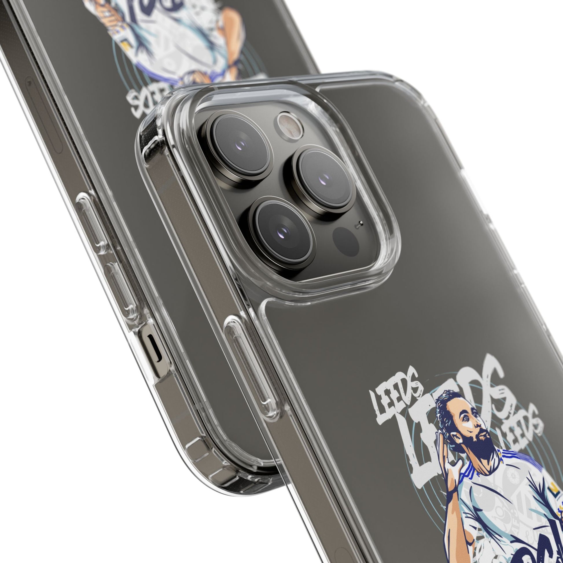LUFC News “LEEDS: Dominic  Calvert-Lewin” Clear Phone Case - Lufcnews.co.uk