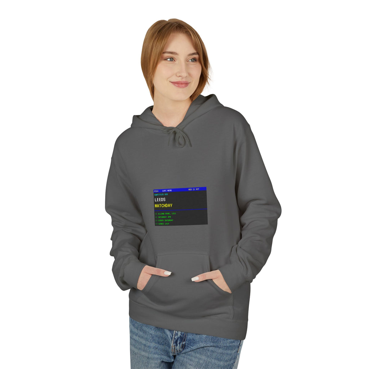 Leeds Matchday Teletext Hoodie