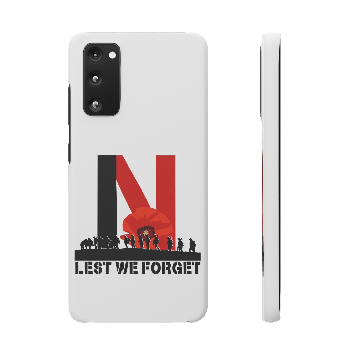 Leeds United "LEST WE FORGET"  Snap Case