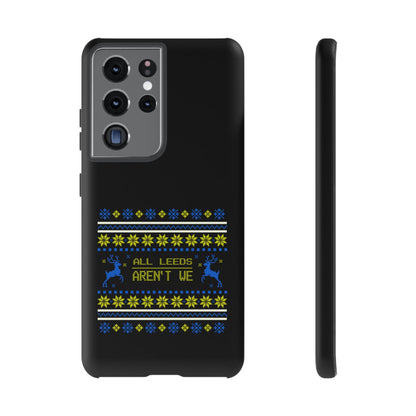 LUFC 'All Leeds Aren't We' Phone  Case: Christmas Edition