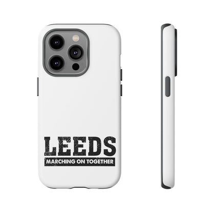 LUFC 'LEEDS: Marching On Together'  Phone Protective Cover - Lufcnews.co.uk